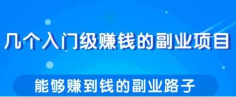 分享几个实用简单，赚钱的副业项目路子