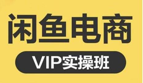 鱼客《闲鱼电商零基础入门到进阶》VIP实战培训课程视频