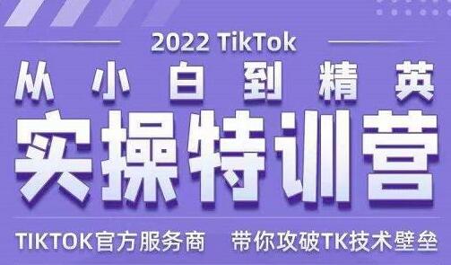 Seven漆《Tiktok从小白到精英实操特训营》带你掌握Tiktok账号运营