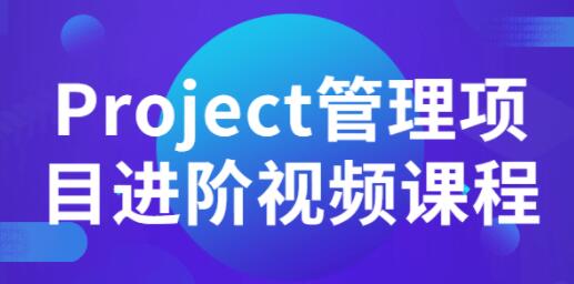 Project教程《Project管理项目》进阶视频课程